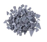 Zerodeko Irregular Crystal Glass Mosaic Tiles to Decorate with Glitter Appearance and Modern Style Stones 500g Heat Resistant and Safe for Craft and Decor
