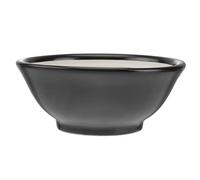 Zerodeko Japanese Style Ceramic Grinding Bowl Black for Home Restaurant Hotel Premium Kitchen Food Bowl Multi Functional Suribachi for Grinding and Serving Housewarming Gift