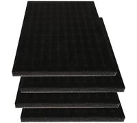 Zerodeko Jewelry Box Sponge Pad 11.02X7.09 Inch Foam Insert Cushion for Ring Earring Breastpin Display Organizer Storage Mat