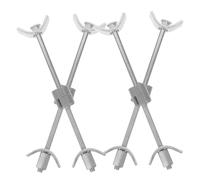 Zerodeko Kitchen Countertop Connectors with Lasting Security and Quick to Install Features 4pcs Steel Benchtop Sl esign Furniture Joint Connector for Kitchen Worktop