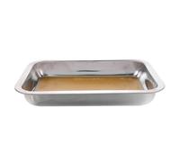 Zerodeko Laboratory Storage Tray Organizer Tray for Stainless Steel Multi-functional and Easy to Clean Biological Dissection Experiments Suitable for Research Activities and Lab Use