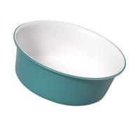Zerodeko Large Capacity Thickened Plastic Foot Bath Tub with Non-slip Base Colorblock Design for Home and Salon Use Portable Soaking Basin for Feet Laundry and Cleaning Supplies