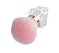 Zerodeko Large Soft Mushroom-head Makeup Brush for Precise Powder and Concealer Application Portable Nail Dust Duster with Bristles for Face Body and Travel Touch-ups