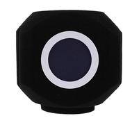 Zerodeko Live Broadcast Soundproof Cover Acoustic Foam Mic Isolation Shield Noise Reduction Microphone Pop Filter for Studio Recording Home Podcast Equipment