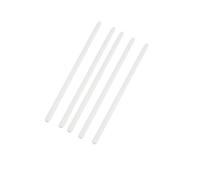 Zerodeko Lollipop Sticks Simple Design 200pcs Paper White Not Easy to Snap for Cake Pops and Hard Candy Lollipops for Birthday Party Treats and DIY Craft Projects