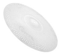 Zerodeko Low Volume Cymbal Mute for Drum Kits Silver Alloy Crash Cymbals Compatible with Drums Designed for Drummers Seeking Warmer Crash Sound