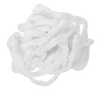 Zerodeko Makeup Cotton Balls and Hairdressing Strips, White Cotton Material, Bulk Pack with Optimal Size for Gentle Facial Application and Nail Care, Suitable for Home and Salon