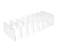 Zerodeko Makeup Stand Organizer Lipstick Stand Cosmetic Organizer with Seven Slots Ps Compartment Design for Easy Access and Practical Desktop Display on Countertops Or Bathroom Vanities