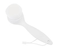 Zerodeko Manual Face Washing Brush Soft Bristle Plastic Facial Cleansing Scrubber for Deep Pore Exfoliation and Skin Care, White Facial Brush Tool for Women’s Daily Face Cleansing