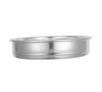 Zerodeko Manual Fine Mesh Soil Sieve Round Garden Sifter with Screen for Accurate Grain and Soil Filtering Ergonomic Handheld Tool for Efficient Gardening and Compost Sifting