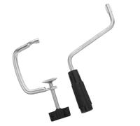 Zerodeko Manual Pasta Maker Handle, and Table Fixing Clamp Replacement Set Metal Crank and Clip Accessories for Versatile Compatibility Size 15.00x6.50x2.60cm Dough Roller for DIY Cooking