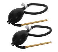 Zerodeko Manual Sugar Blower Pump for Candy Art and Sugar Work Copper Tube Design 2pcs Set for Home Kitchen Candy Making Supplies