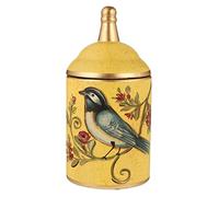 Zerodeko Mason Jar Tea Canister, with Airtight Lid, Ceramic Storage Container Pastoral Style Storage Jar Kitchen Food Storage Container Loose Tea Canister for Home Mason Jars