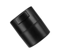 Zerodeko Matte Black Eyelash Glue Storage Jar Portable Seal Container for Eyelash Extension Adhesives Large Capacity Makeup Tool Case for Travel and Home Use
