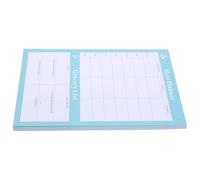 Zerodeko Meal Planner Household Tearable Diet Notebook Paper Weekly Calendar with Balance Meal Plan and Sturdy Texture for Individuals and Families Kitchen Use