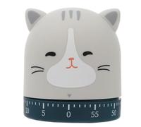 Zerodeko Mechanical Kitchen Timer Cartoon Animal Design 60 Minute Countdown Timer for Cooking and Baking Made of Sturdy Abs Material, Easy to Identify for Parents and Preschool Use
