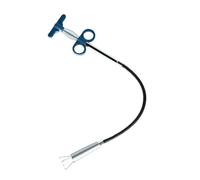 Zerodeko Metal Drain Snake for Drain Cleaning and Dryer Vent Cleaning, Easy to Use Pipe Dredging Tool Flexible Claw for Hair and Leaves Removal in Narrow Places