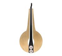Zerodeko Metal Mongolian Jaw Harp with Mongolian Throat Singing Tone Circular Shape and Elegant Golden Finish for Teaching and Folk Music Research Portable Traditional Ethnic Random Color