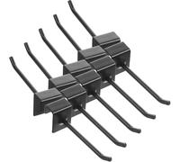 Zerodeko Metal Pegboard Hooks for Organising Tools and Goods Shelves for Commodity Display 32pcs Strong Support and Easy Installation, Iron Material Suitable for Kitchen and Home Use