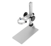 Zerodeko Microscope Metal Lift Stand Adjustable Height Lab Stand Stable Support Aluminum Alloy 35mm Inner Diameter for Stereo Microscope Professional Labs Chemistry Laboratories
