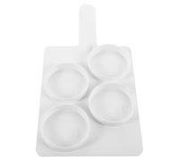 Zerodeko Milk Sampling Collection Tray Milk Detection Board Plastic White and Liquid Products Households and Food Production Companies Efficient