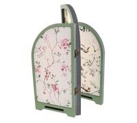 Zerodeko Mini Folding Screen Desktop Ornament, Oriental Portable Foldable Privacy Panel for Tabletop, Japanese Room Divider, Mini Decor, for Business & Study Decorations