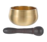 Zerodeko Mini Singing Bowl for Yoga and Meditation, Handcrafted Tibetan Sound Bowl Made of Copper with Soothing Tones, for Mindfulness and Relaxation Sessions