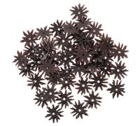 Zerodeko Miniature Model Tree Base 50Pcs Plastic 1.57 Inch Stands for Garden Scenery and Architectural Model Building