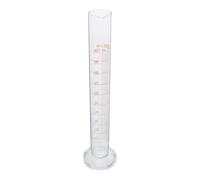 Zerodeko Ml Glass Graduated Cylinder for Laboratory Work with Thick Sturdy Glass and Optimal Clarity, Straight Narrow Tube Measuring Liquid and Chemical Reagents for Routine Laboratory