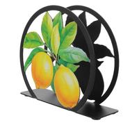 Zerodeko Modern Coffee Themed Napkin Holder for Table Space-Saving Design and Effortless Organization Decorative Rustic Metal Stand Suitable for Coffee Bar