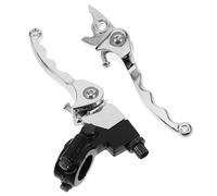 Zerodeko Motorcycle Brake Lever Handle Aluminium Replacement Easy Installation Prevents Colour Fading Suitable for Cruiser Motorcycles and Off-Road Riding