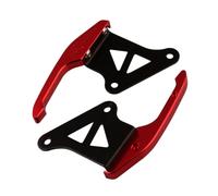 Zerodeko Motorcycle Rear Seat Handle Aluminum Grab Bar 7.48 Inch Back Seat Rail Passenger Support Compatible with Grom 172 Easy Installation