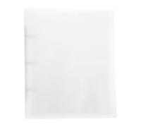 Zerodeko Multi-function Ticket Storage Album with Comfortable Touch and Pocket Design, Pp Material Loose Leaf Album with Many Pages for Special Occasions