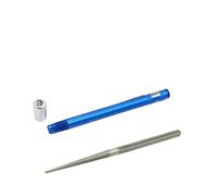Zerodeko Multifunctional Retractable Sharpener Pen Non-Slip Base Portable Sharpening Stone Kit for Garden Tools and Kitchen