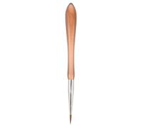 Zerodeko Nail Art Brushes for Blending and Painting for Home Use Japanese Style with Plastic Handle and Nail Salons for Beginners and Seasoned Artists
