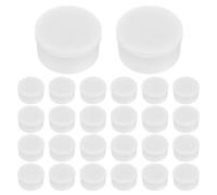 Zerodeko Nail Art Rotating Bearings 12x13/7mm Mini White 40pcs Plastic with Universal Compatibility Size , DIY Creativity Booster for Nail Art Rotary Crafting Charms and Jewelry