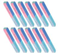 Zerodeko Nail File Block and Buffer Set 12Pcs 6-Sided Nail Polisher Buffing Blocks for Fingernail and Toenail Ingrown Treatment