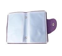 Zerodeko Nail Practical Plates Rectangular Slots Leather with Bag or Organizing Square Stamping Pouch for and Beginners
