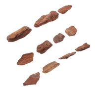 Zerodeko Natural Pine Bark 30-50Mm 100G Miniature Wood Bark for Model Railway and Home Decor Diorama Supplies