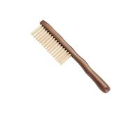Zerodeko Natural Sandalwood Double-row Teethed Comb Massage Function, Practical Hairdressing Accessory to Headache and Reduce Static for Daily Hair Care