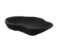 Zerodeko Natural Wood Bath Hanging Bowl for Wildlife, Weather Resistant Vintage Water Feeder with Versatile Placement for Garden and Flower Beds