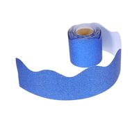 Zerodeko Non-Adhesive Glitter Bulletin Board Border Trim Paper Classroom Decoration for Notice Boards and Bulletin Displays Flexible Blue Trim for School Festivals and Walls