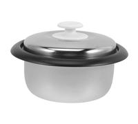 Zerodeko Non-Stick Rice Cooker Inner Pot Replacement Aluminum Alloy Multi-Purpose Inner Pot with Scale for Household Electric Rice Cookers Baking and Cooking Suitable for Home and Dormitory