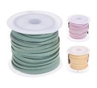 Zerodeko of Assorted Colour Decorative Ribbon Easy to Cut 3 Rolls with Simple and Elegant Style for Crafting and Accessories for Parties and Flower Arranging