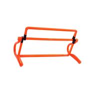 Zerodeko Orange Removable Soccer Training Hurdles for Athletes and Persons Looking to Lose a Few Pounds, Pp Material Speed and Agility Training Equipment for Football and Indoor Use