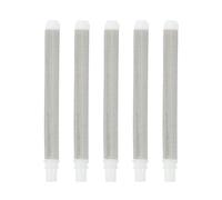 Zerodeko Paint Sprayer Mesh Wear-resistant Compression-resistant Silver Stainless Steel 5pcs Airless Sprayer Replacement Mesh Replaceable Filter