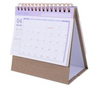 Zerodeko Paper Desktop Calendar Minimalist Portable 2027 Desk Block Calendar with Monthly Layout for Time Management for Office Desk and Classroom Use