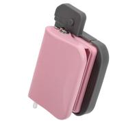Zerodeko Paper Hole Puncher Craft Punches Small 6-hole Puncher Plastic Pink Compact Portable for Planners and Crafting Beginners and Experienced Users
