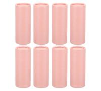 Zerodeko Paper Tube Boxes Cylindrical Containers for Essential Oil Bottles 8pcs 30ml Kraft Paper with Matte Foil-stamped Surface and Laminated Fine Texture for Warehouse Storage