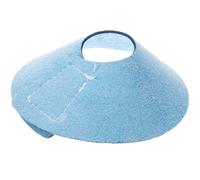 Zerodeko Parrot Collar Size S Anti-biting Bird Neckwear Protective Microfiber Leather Cone for Pet Birds Safe Feather Plucking Prevention and Wound Healing
